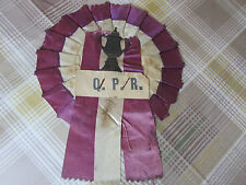 Original QPR Queens Park Rangers Cup Centre 1960's FOOTBALL Rosette