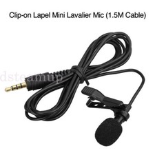 5mm lavalier mini clip - 3.5mm,