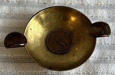 Vintage brass trench - brass,