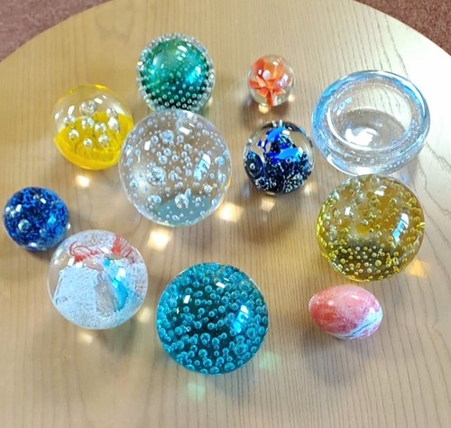 Lot vintage glass - lot,
