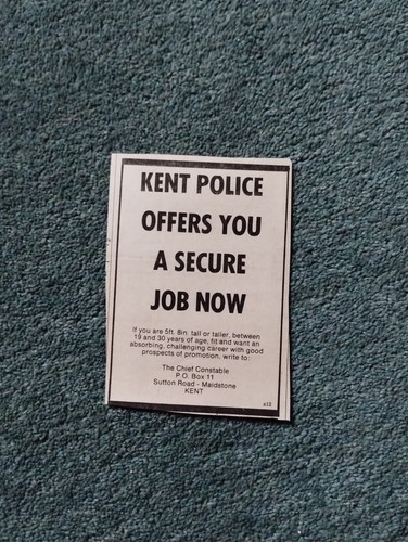 Sk242 ephemera 1970 advert - sk242,
