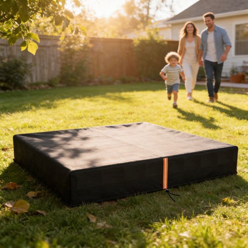 Sandbox cover square sandpit - sandbox, cover,