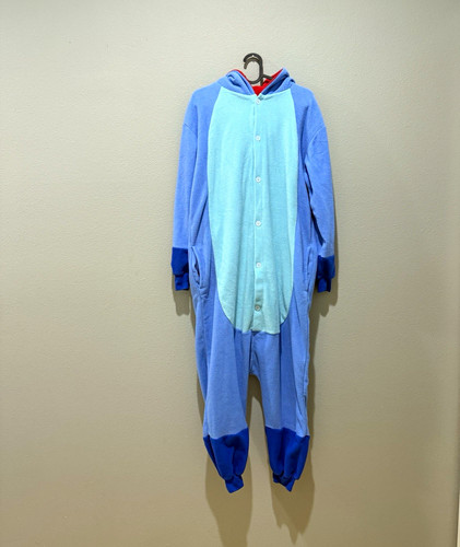Hututu stitch blue - stitch, fleece