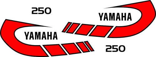 Yamaha ty250 graphics stickers - yamaha,