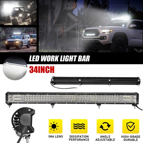 34in led work light bar - bar, flood