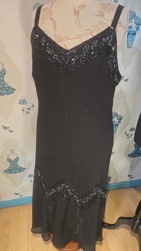 Beautiful black sequin trim - beautiful,