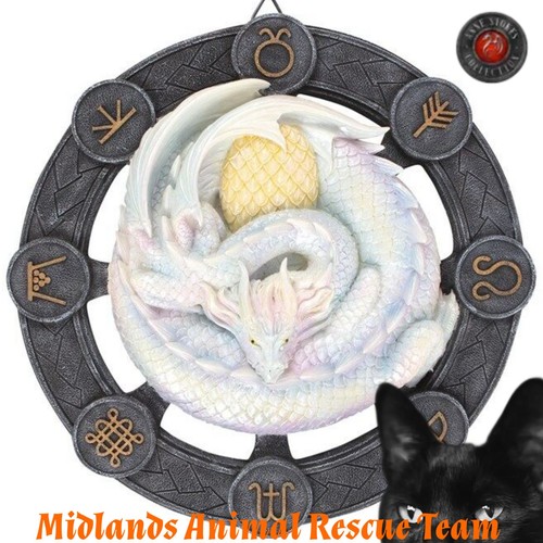 Ostara dragon resin wall - ostara,