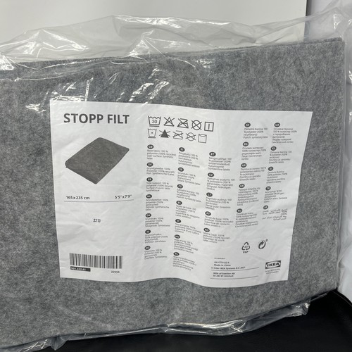 Ikea stopp filt rug liner - stopp,