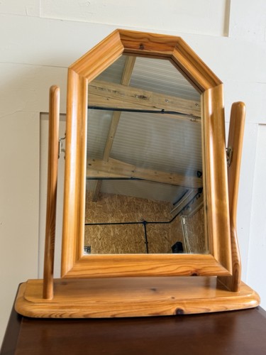 Vintage freestanding pine