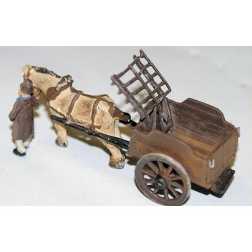 Horse drawn farm - horse, cart