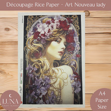 A4 Rice paper for decoupage