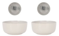 Cereal bowls Stoneware grey