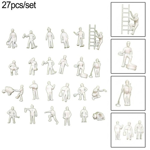 27pcs gauge white - 27pcs, ho