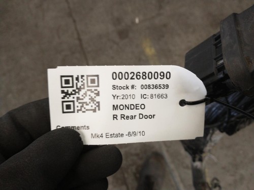 Rear door ford mondeo - rear,