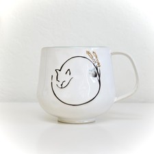 Anthropologie Amos Cat Mug