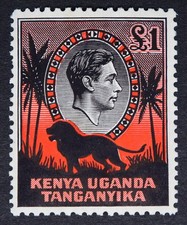 KENYA UGANDA T. KUT SG150 1941