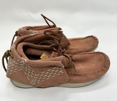 Visvim fbt suede pink salmon - suede,