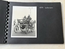 RARE Photo Album 1957 London To Brighton Run Vintage Cars Panhard Levassor