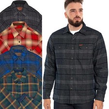 Men's Flannel Check Shirt Long