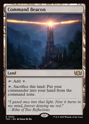 Command beacon - beacon, (ex/nm)