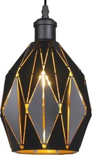Black Ceiling Light Shade with