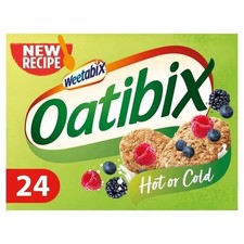 Weetabix Oatibix Cereal 24 Pack -Wholegrain Oats-High In Oat Fibre