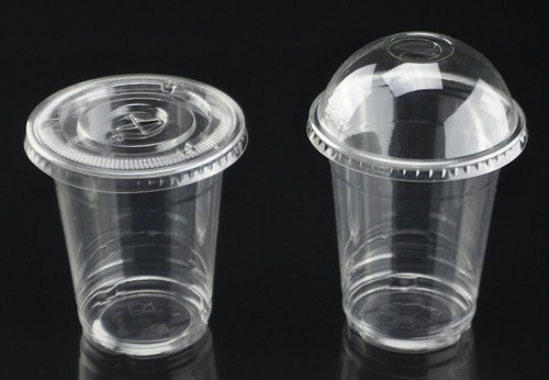 Smoothie milkshake cups - milkshake, lids