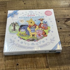 Disney Winnie the Pooh Easter Advent Calendar Box Set 3D Tree Letter to Bunny