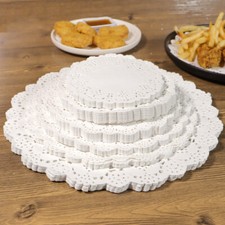 140 pcs White Paper Party