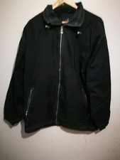 Golf jacket wind breaker coat made by luna pier black lined medium 46/48"