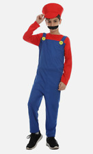 Job Lot of 28 Super Mario Boys Costumes (7-9yrs)  - Perfect for car boot sale