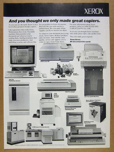 1988 xerox xps - xps, 701