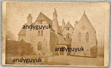 CDV WANTAGE ST MICHAEL'S HOUSE BY ALFRED SEELEY RICHMOND SURREY ANTIQUE PHOTO