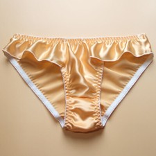 Womens 100% Silk Cute Panties