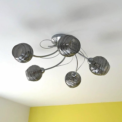 Set ceiling lights chrome - set, 5-