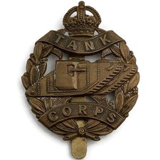 WW1 Royal Tank Corps Cap Badge