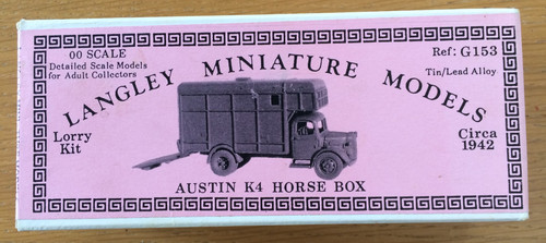 Langley miniature models - oo,