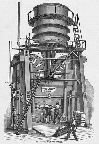 The morse cotton press - morse,