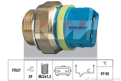 Temperature switch radiator - switch,