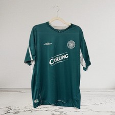 Mens Umbro Celtic Football Shirt 2003/4 Size XL