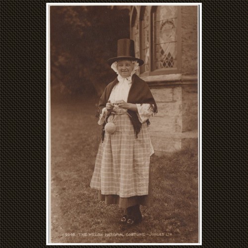 Welsh national costume real - national,