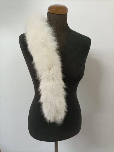 Real fox fur hood trim - fox,