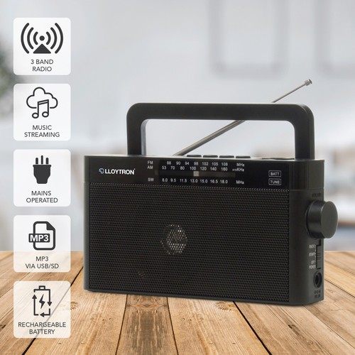 Portable radio sw with - radio,