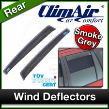CLIMAIR Car Wind Deflectors TOYOTA AURIS 5 Door 2007 to 2012 REAR