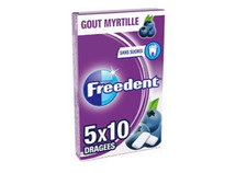 Freedent sugar-free blueberry