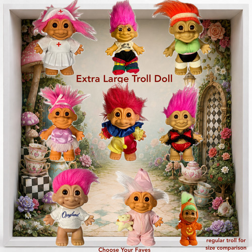 Big extra large troll - big,