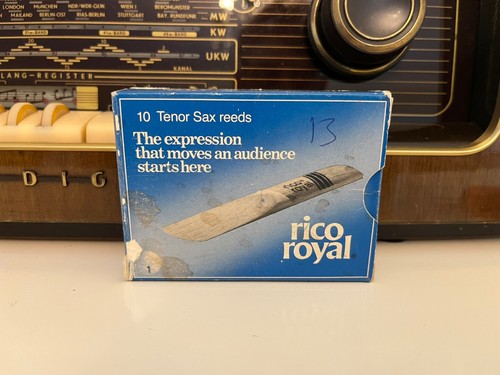 Box rico royal tenor sax - tenor,