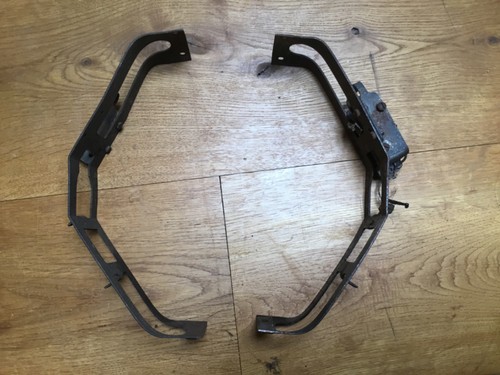 Vintage headlamp reflector - x,
