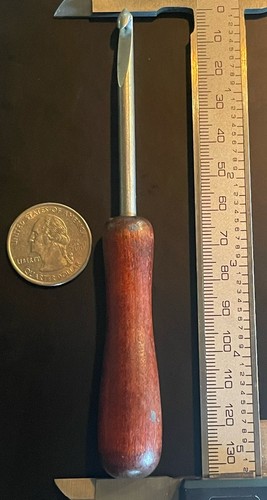 Vtg wood handle crochet - vtg,