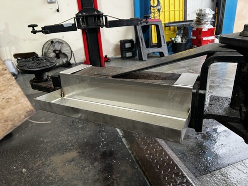 Stainless steel ramp - stainless,
